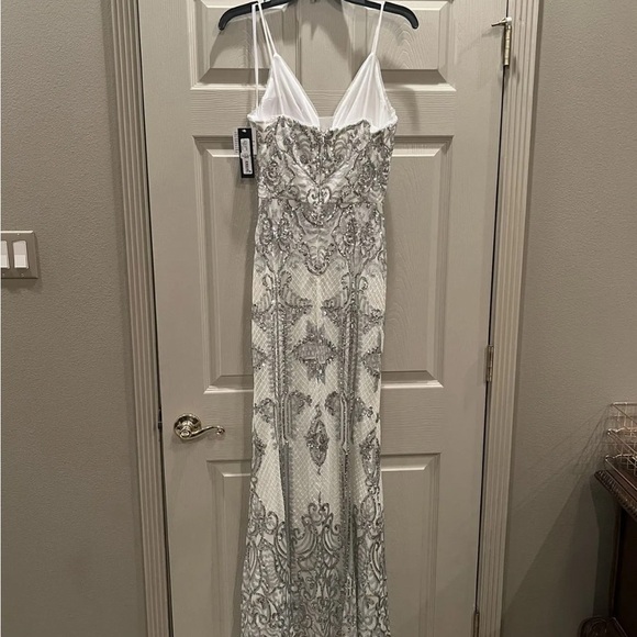Betsy Adam’s White Formal Gown - Picture 2 of 4